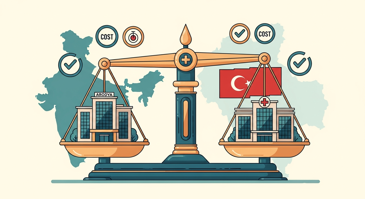 India vs Turkey for Medical Tourism in 2026: Cost, Quality and Safety Compared