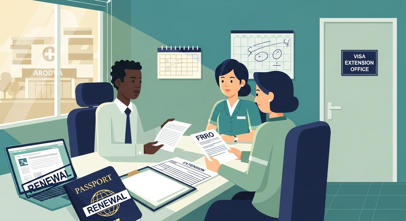 How to Extend a Medical Visa in India for Ongoing Treatment: Complete FRRO Guide (2026)