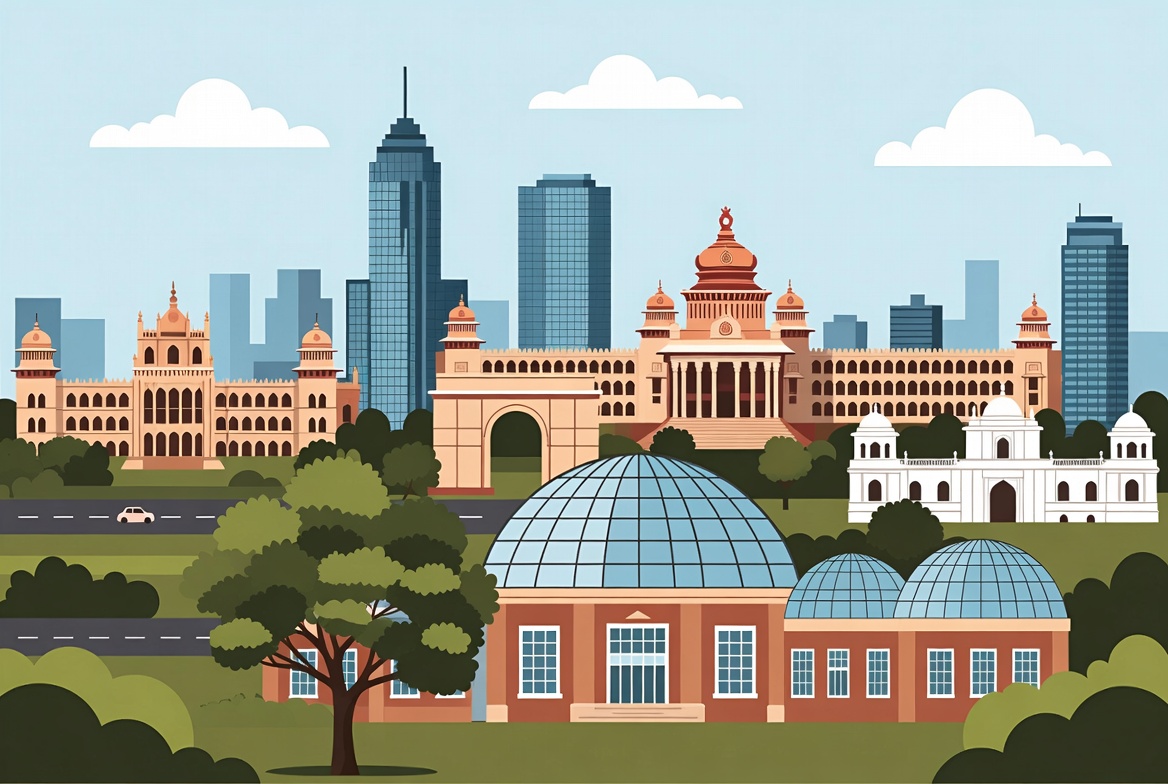 Bangalore illustration