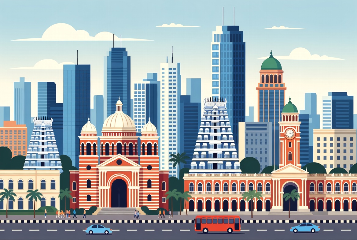 Chennai illustration