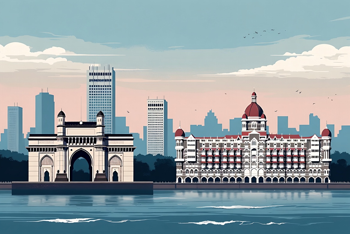 Mumbai illustration
