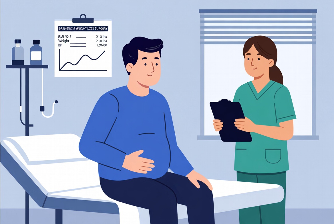 Bariatric & Weight Loss Surgery illustration