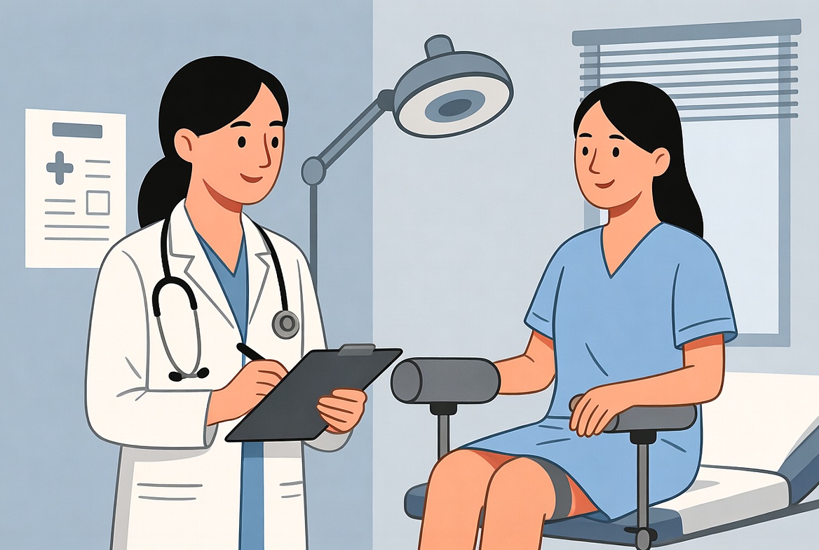 Gynecology illustration